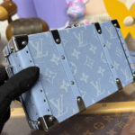 Louis Vuitton Wallet Trunk Taigarama M13562 Blue